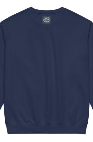 Unisex garment-dyed sweatshirt