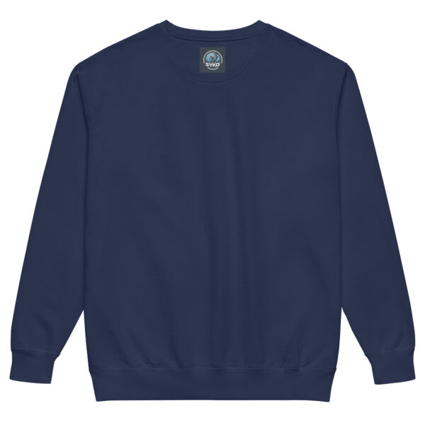 Unisex garment-dyed sweatshirt