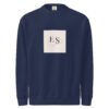 Unisex garment-dyed sweatshirt
