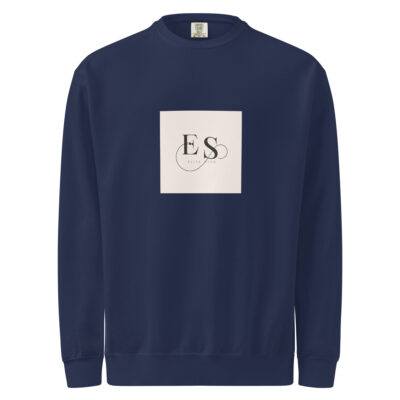 Unisex garment-dyed sweatshirt