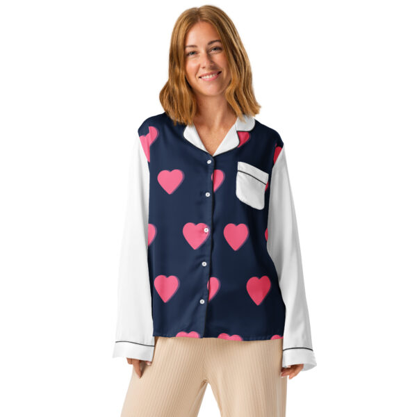 Women’s long sleeve pajama top