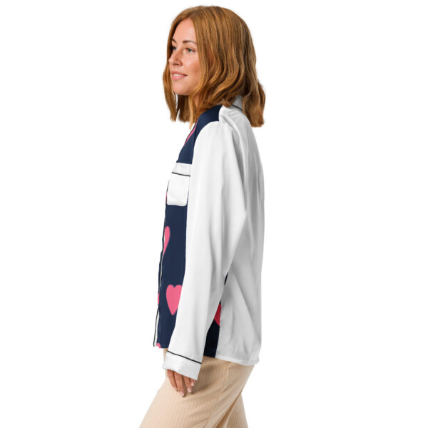 Women’s long sleeve pajama top